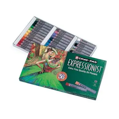 Boîte pastels à l'huile 36 couleurs assorties Expressionist - Cray Pas Nouvel Arrivage