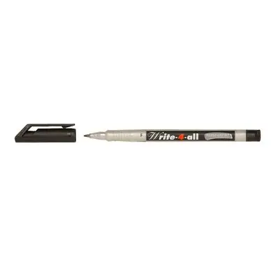 Marqueur permanent noir Write-4-All 0.7 mm - STABILO Populaire