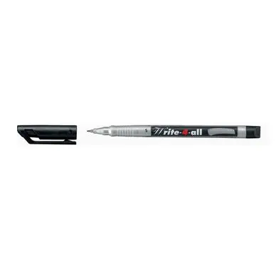 Marqueur permanent noir Write-4-All 0.4 mm - STABILO Prix Cassé