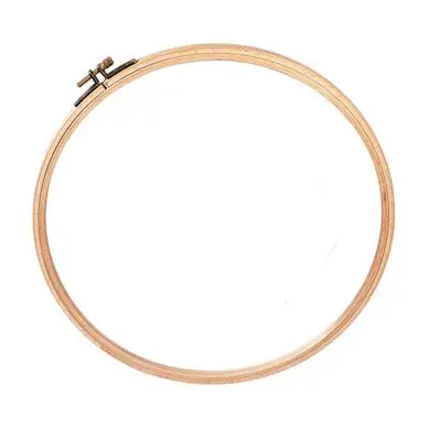 Tambour à broder en bois Ø 25 cm - DMC Dernier Modèle