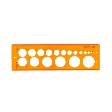 Normographe n°17a cercles pairs - Minerva Prix Choc