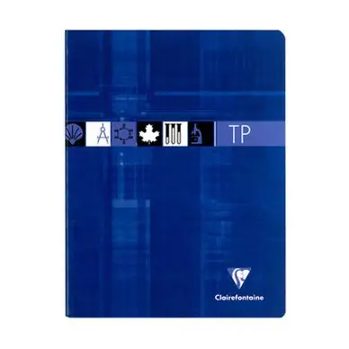 Usine Directe Cahier de Travaux Pratiques 17 x 22 cm 80 p Seyes 90 + 125 g/m² - Clairefontaine