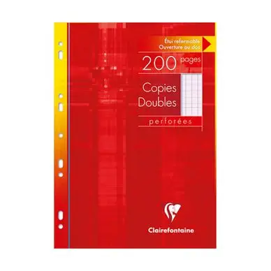 Bon Plan Copie double A4 Seyès 90 g/m² 200 p - Clairefontaine