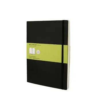 Expédition Rapide Carnet de notes pages blanches 19 X 25 noir - Moleskine