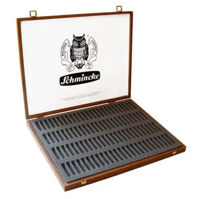 Coffret vide en bois pour pastels 100 bâtons - Schmincke Prix Réduit