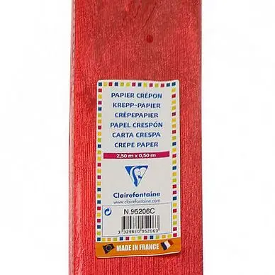 Commande En Gros Rouleau de papier crépon métallisé 2,50 x 0,5 m - Clairefontaine