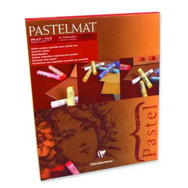 Bloc de papier pastel Pastelmat 4 teintes 360 g/m² - Clairefontaine Livraison Express