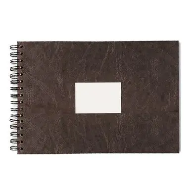 Achat Immédiat Carnet de voyage noir à spirale papier aquarelle 300 g/m² grain torchon - Clairefontaine