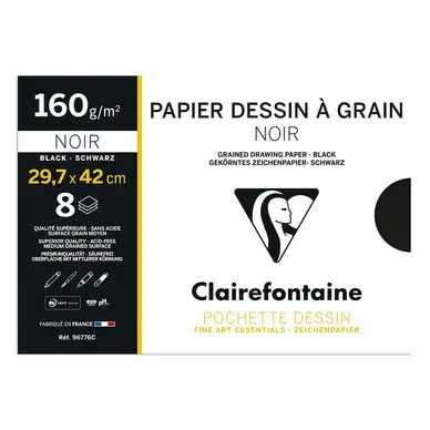 Super Prix Pochette dessin Etival Color 29,7 x 42 8 feuilles 160g - Clairefontaine