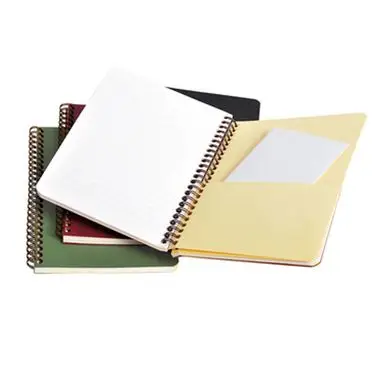 Paiement Sécurisé Carnet américain Age Bag Noir 3 poches A5 120 p Ligné - Clairefontaine
