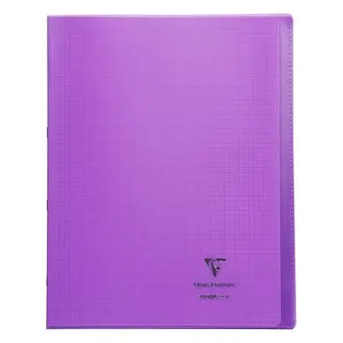 Cahier 24 x 32 cm petits carreaux Q. 5x5 96 pages Koverbook - Clairefontaine Soldes