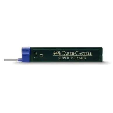 Mine 1,4 mm B Superpolymer par 6 - Faber-Castell Acheter Direct