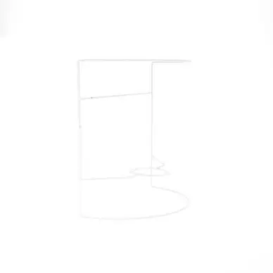 Meilleure Vente Carcasse d'applique murale demi-cylindre 20 x 20 cm - Fil Cuivré (Le)