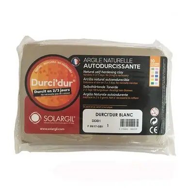 Argile Durci'Dur auto-durcissante 1kg - Solargil Offre Du Jour