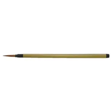 Pinceau calligraphique fin en martre - manche en bambou - Corect'Art Certifié