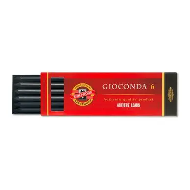 Dernier Modèle Mines ø5,6mm assortiment de 6 noires - Koh I Noor