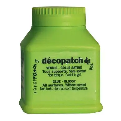 Vernis-colle satiné 70 g - Décopatch Nouvel Arrivage