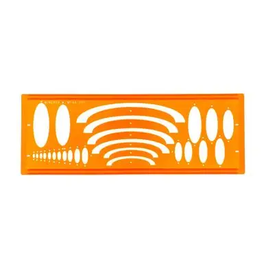 Soldes Normographe ellipses n°44 20° - Minerva
