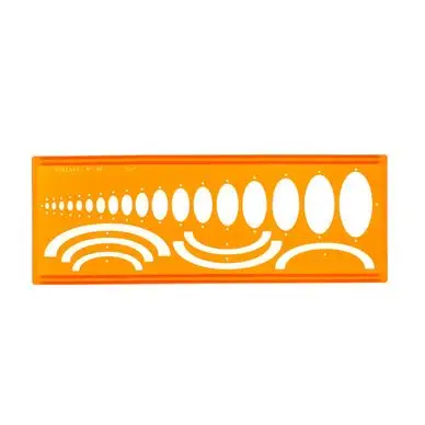 Normographe ellipses n°44 30° - Minerva Solde