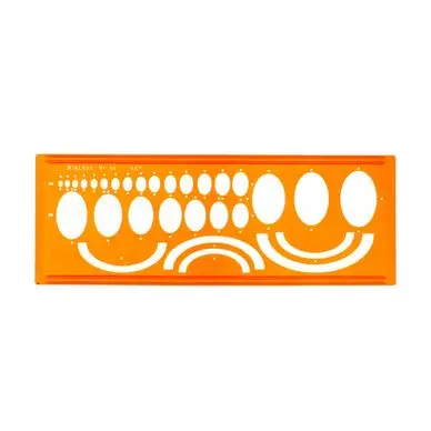 Normographe ellipses n°44 40° - Minerva Remise