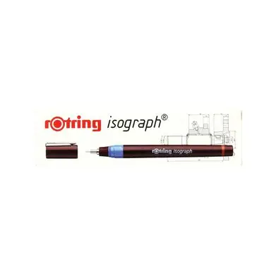 Réduction Stylo à pointe tubulaire calibrée Isograph Ø0.10mm - Rotring
