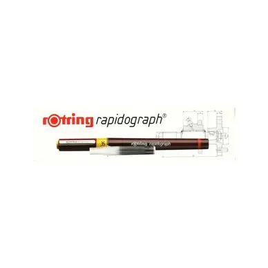Offre Du Jour Stylo à pointe tubulaire calibrée Rapidograph Ø0.50mm - Rotring