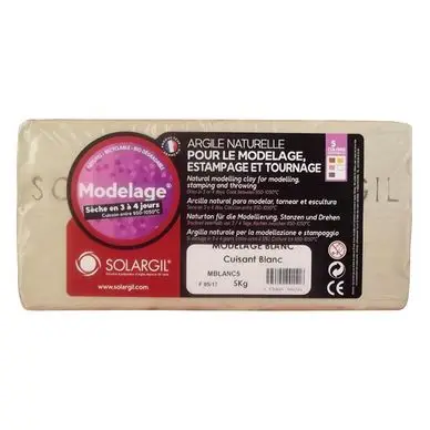 Argile à cuire lisse 5kg - Solargil Offre Du Jour
