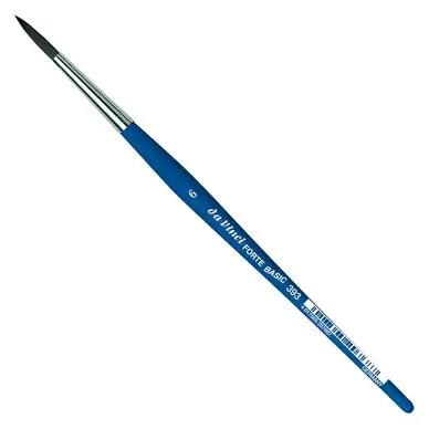 Expédition Rapide Pinceau rond Forte Basic fibres Synthétiques nerveuses S.393 - Da Vinci