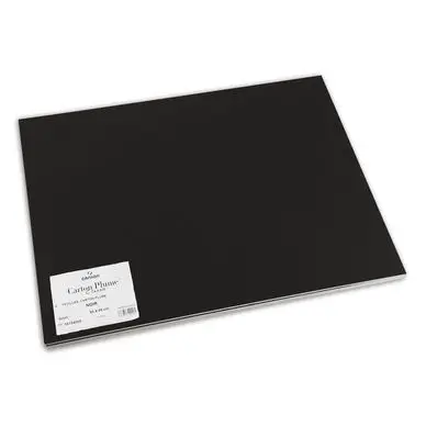 Carton plume 5mm noir 50 x 65 cm lot de 4 - Canson Remise