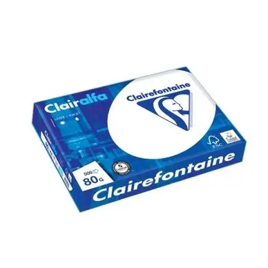 Ramette de papier blanc Clairalfa A3 - 80 g/m² - 500 feuilles - Clairefontaine Nouveauté