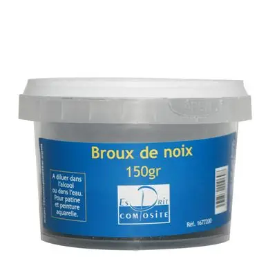 Meilleur Choix Brou de noix en poudre 150 g - Esprit Composite