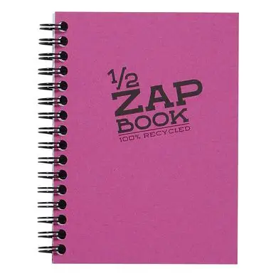 Marque Bloc papier 1/2 Zap Book spiralé - Clairefontaine