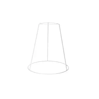 Vente Directe Carcasse d'abat jour base avec bague 10 x 10 cm - Fil Cuivré (Le)