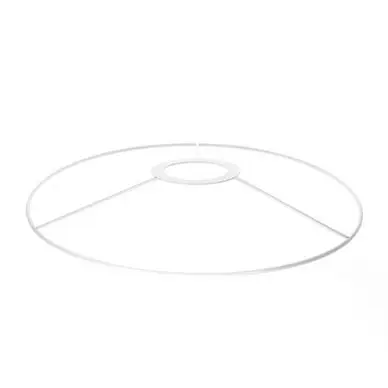 Carcasse d'abat-jour cercle bagué Ø 20 cm - Fil Cuivré (Le) Remise