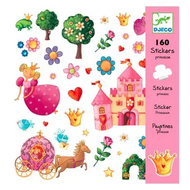 Produit De Marque Planche d'autocollants Princesse marguerite - Djeco