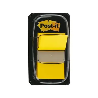 Marque-pages Post'it jaunes - 3M Solde