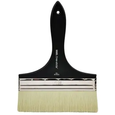 Brosse free.style large plate manche court en poils synthétiques - Liquitex Must-Have