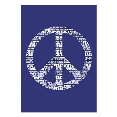 Pochoir My Style A4 peace - Rayher Dernière Chance