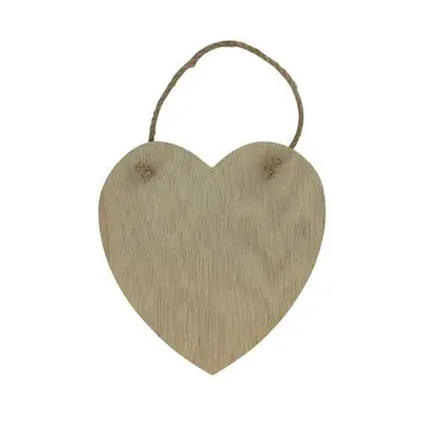 Plaque à suspendre motif cœur - Artemio Paiement Sécurisé