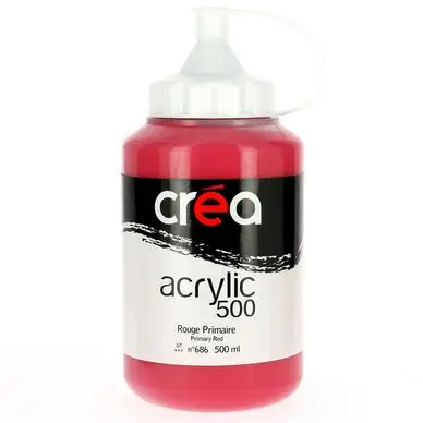 Meilleur Prix Peinture acrylique 500ml - Créa