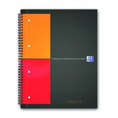 Cahier Notebook A4+ petits carreaux Q.5x5 160 p - Oxford Réduction
