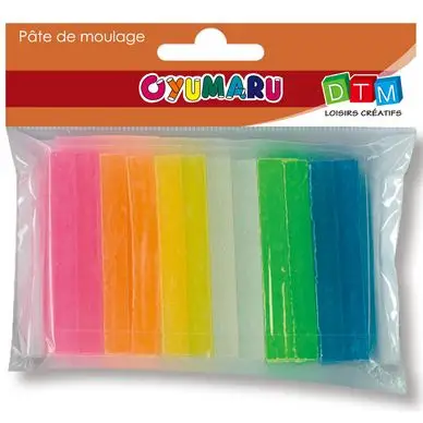 Pâte à modeler assortiment n°1 set de 12 - Oyumaru Soldes