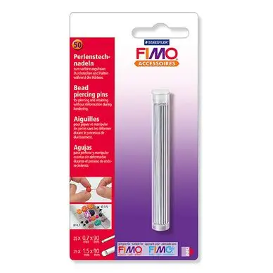 Meilleure Vente Aiguilles à percer les perles Ø 0.7 et Ø 1.5 mm 50 pcs - Fimo