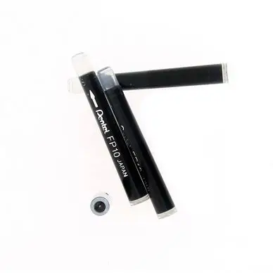 Commande En Gros Cartouches de rechange pour Pocket Brush référence GFKP set de 4 noir - Pentel