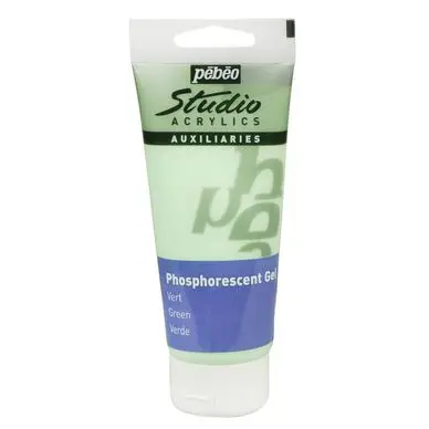 Expédié Aujourd'hui Gel acrylique Studio phosphorecent 100 ml - Pébéo