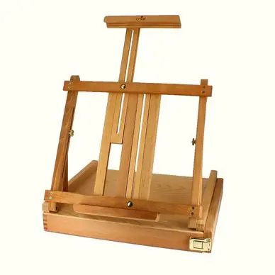 Dernier Modèle Boîte-chevalet de table 4 compartiments en hêtre - Créa