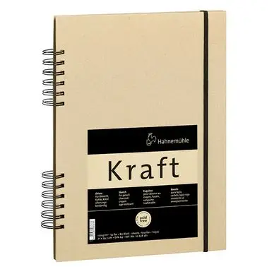 Prix Choc Carnet de croquis Kraft spiralé 120g/m² A5 20 feuilles - Hahnemühle