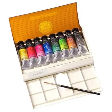 Boite en métal 8 tubes d'aquarelle extra-fine 10 ml - Sennelier Acheter En Ligne