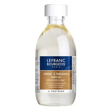 Vernis anti-UV mat 250 ml - Lefranc Bourgeois Nouveauté