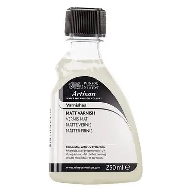 Vernis mat Artisan hydrosoluble - Winsor & Newton Prix Choc